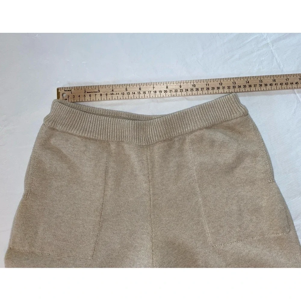 Free People Beach Solar Sweater 2 Piece Set Beige Pants And Top Small Medium